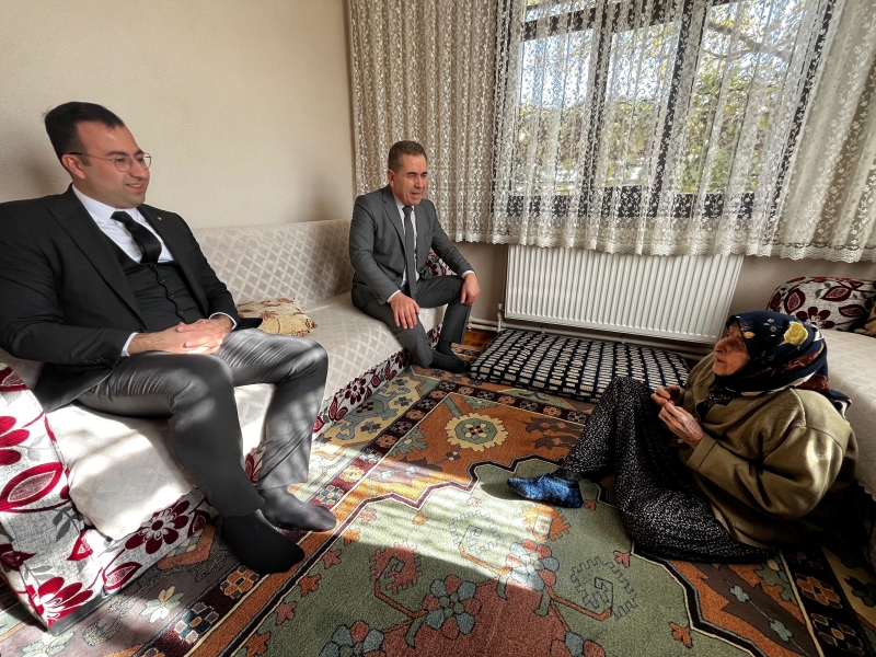 Şehidimiz Recai Türk'ün Annesine Ziyaret