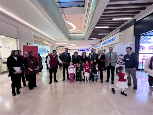 Aile Destek Merkezi Kursu Sergi ve Satış Noktası Açılışı 